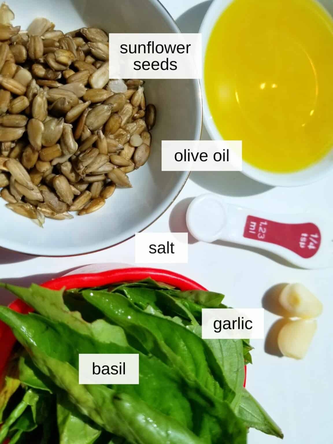 Vegan Sunflower Seed Pesto (No Lemon) Low Histamine Eats