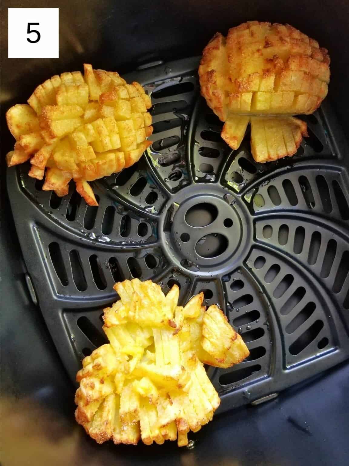 Easy Air Fryer Blooming Potato (Recipe for Potato Blossoms) | Low ...