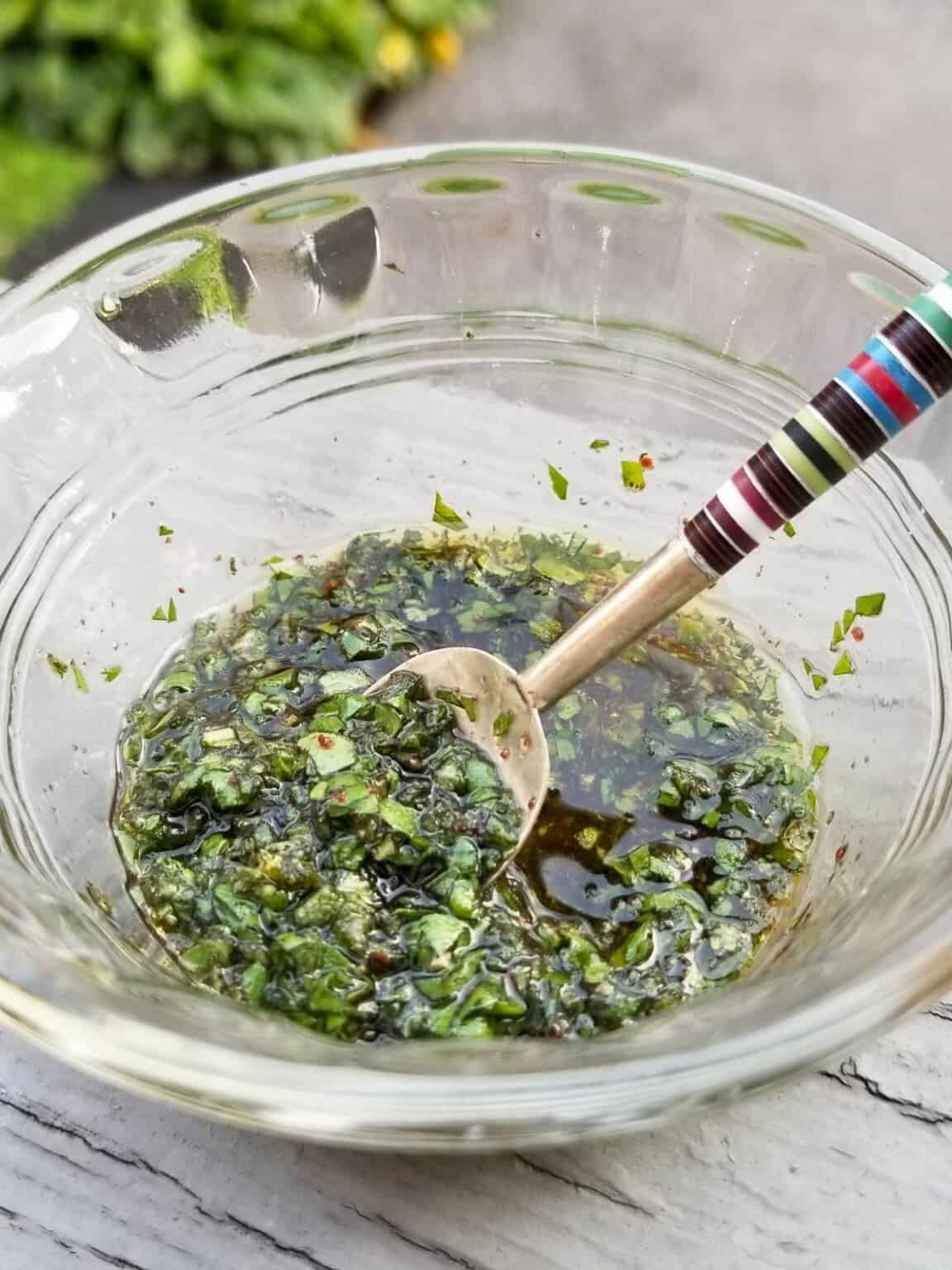 10Minute Alkaline Salad Dressing Recipe (Tulsi & Sage) Low Histamine