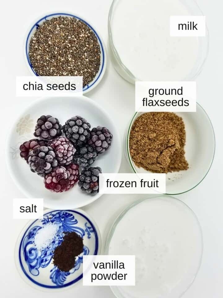 Easy Chia & Flax Seed Pudding (3 Variations) Low Histamine Eats