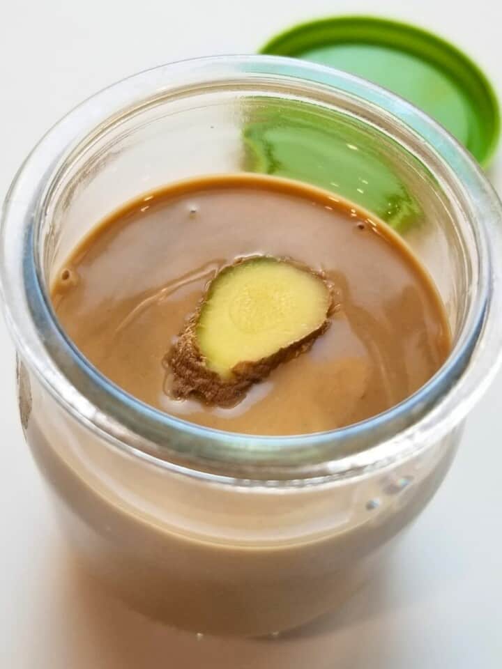 5Ingredient Ginger Lime Tahini Salad Dressing (Low FODMAP)