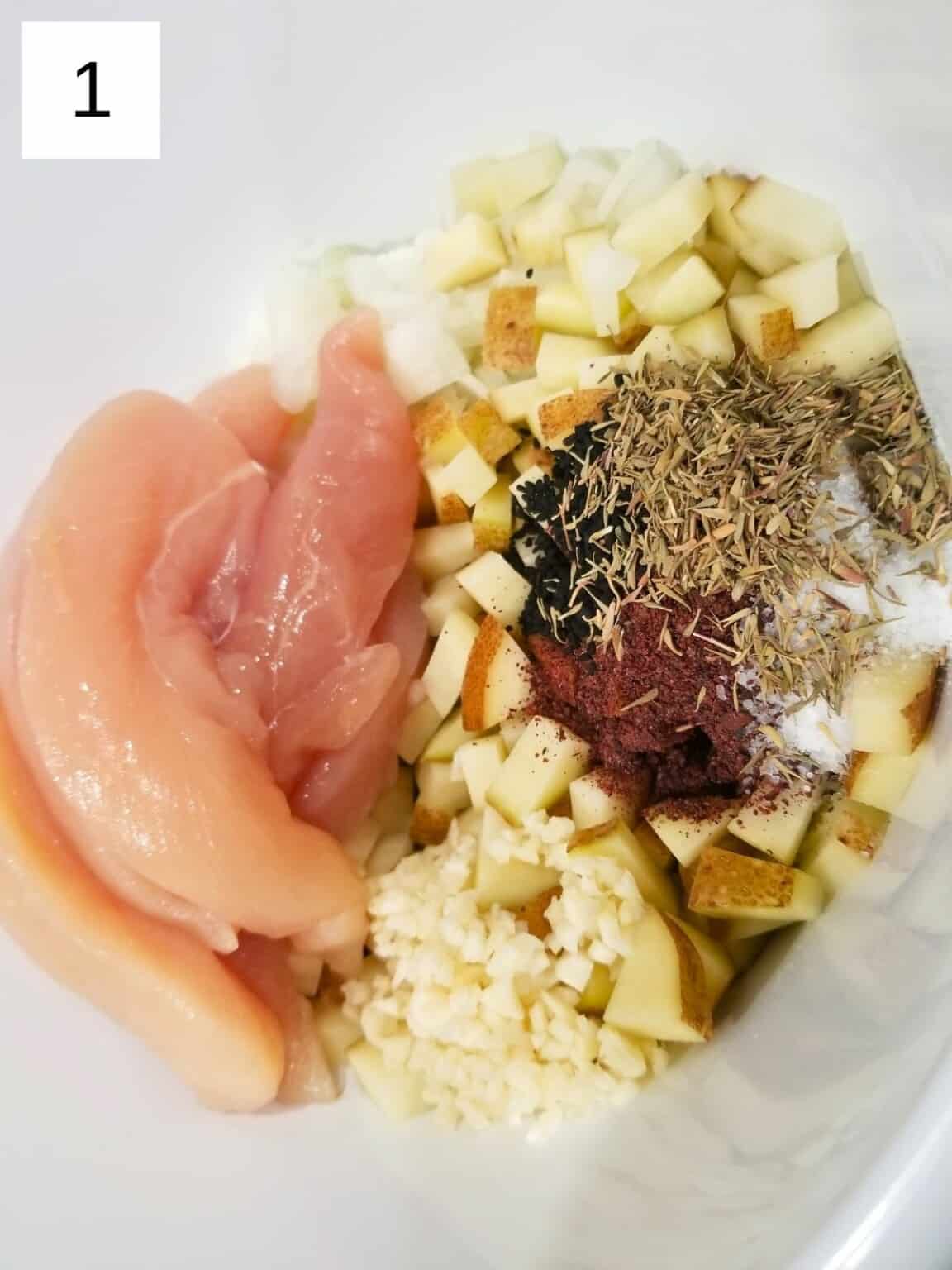 Onion & Sumac Chicken with Potatoes (Sheetpan Recipe) Low Histamine Eats