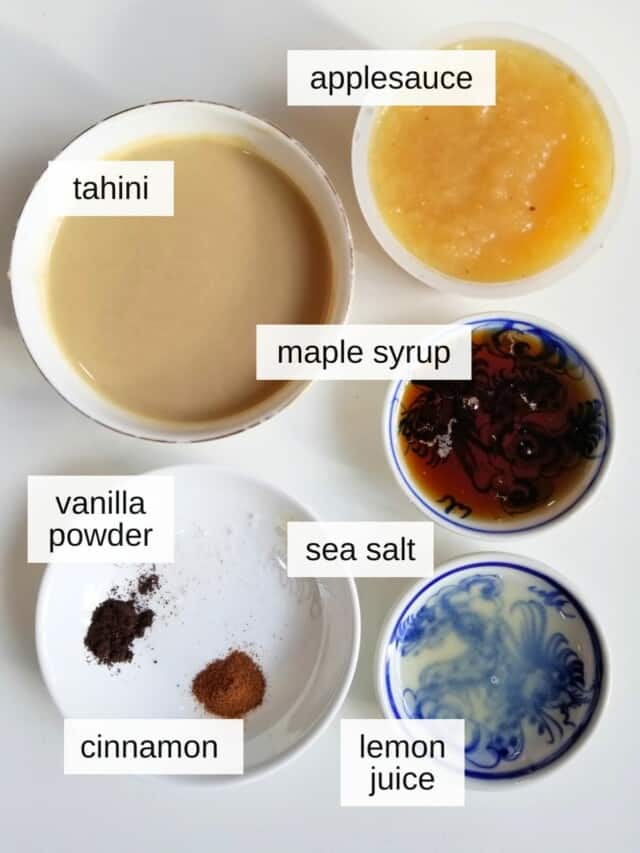 Vegan Sweet Tahini Sauce (SoyFree Tahini Fruit Dip) Low Histamine Eats