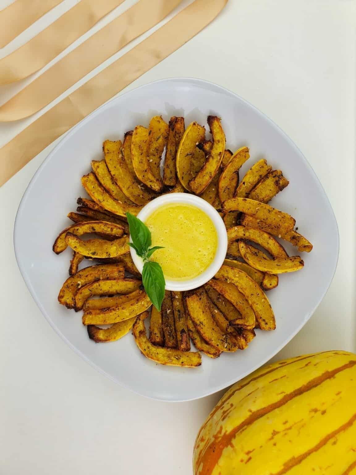 Easy Air Fryer Delicata Squash Fries (in 10 Minutes) Low Histamine Eats